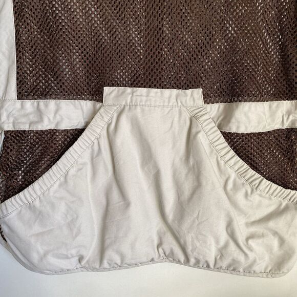 Limbsaver Hunting Vest Men XL Gray Canvas Quilted 4 Pockets Mesh Back Vintage - Picture 8 of 12